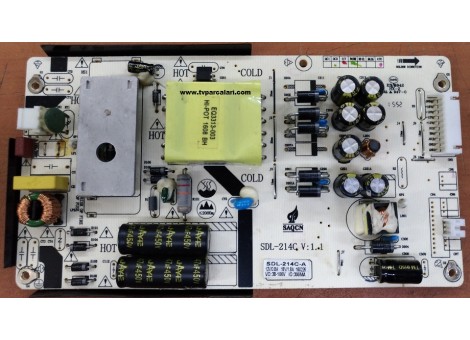 SDL-214C V:1.1, SDL-214C-A, POWER BOARD, SUNNY SN039LD12AT071-S2, AXEN AX039LD12AT071 SDL-214C V:1.1, SDL-214C-A, POWER BOARD, SUNNY SN039LD12AT071-S2, AXEN AX039LD12AT071